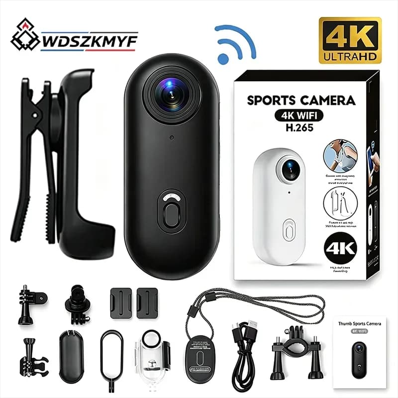 Kaysunlink Mini Body Camera Casco Manubrio Moto Strada Sport Cam Batteria Corpo cam Full Hd Sport Azione Wifi h88 fotocamera