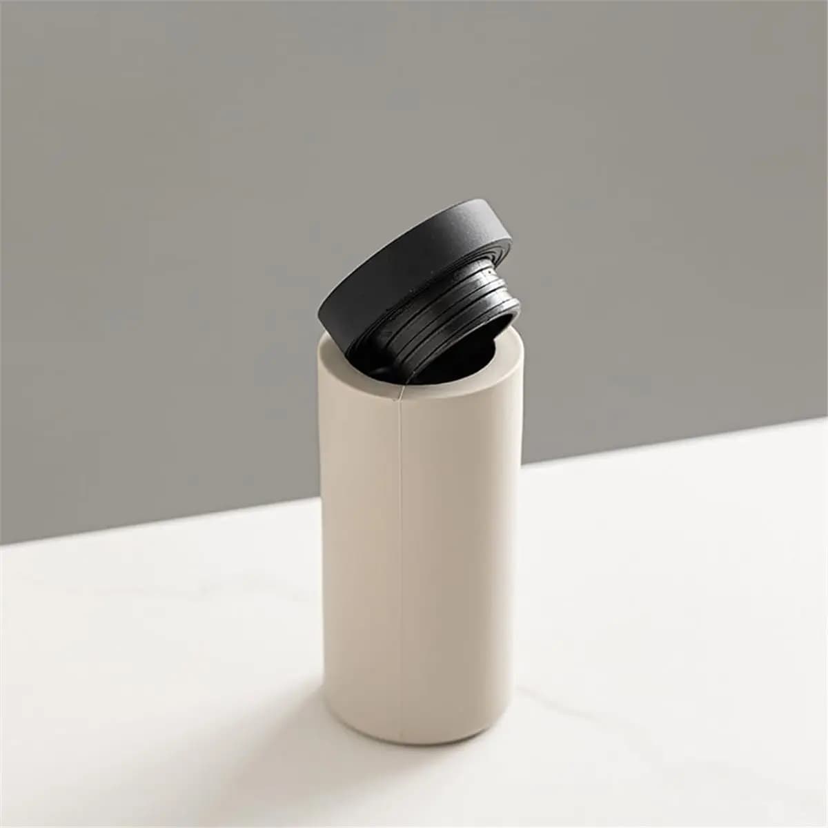 Dispenser di Sapone per Piatti in Silicone Salva-Tempo, Bottiglia Spremibile da 8 Oz per Cucina e Bagno