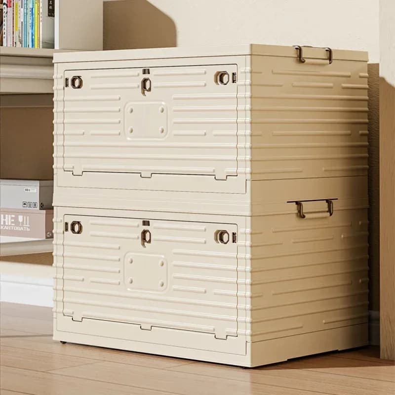 Scatola portaoggetti pieghevole per la casa, per campeggio all'aperto, libri, vestiti, senza installazione, contenitore per giocattoli