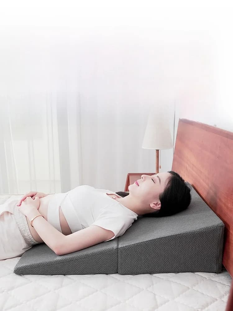 Anti-Reflux Slope Pillow Maternity Care Backrest Pad for Esophagitis And Gastric Acid Bile Inflammation Modern Simple Home Use