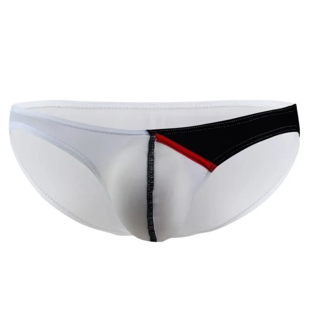 Slip a triangolo da uomo creativi e sottili, lingerie traspirante, intimo maschile a vita bassa, slip a T-back da uomo
