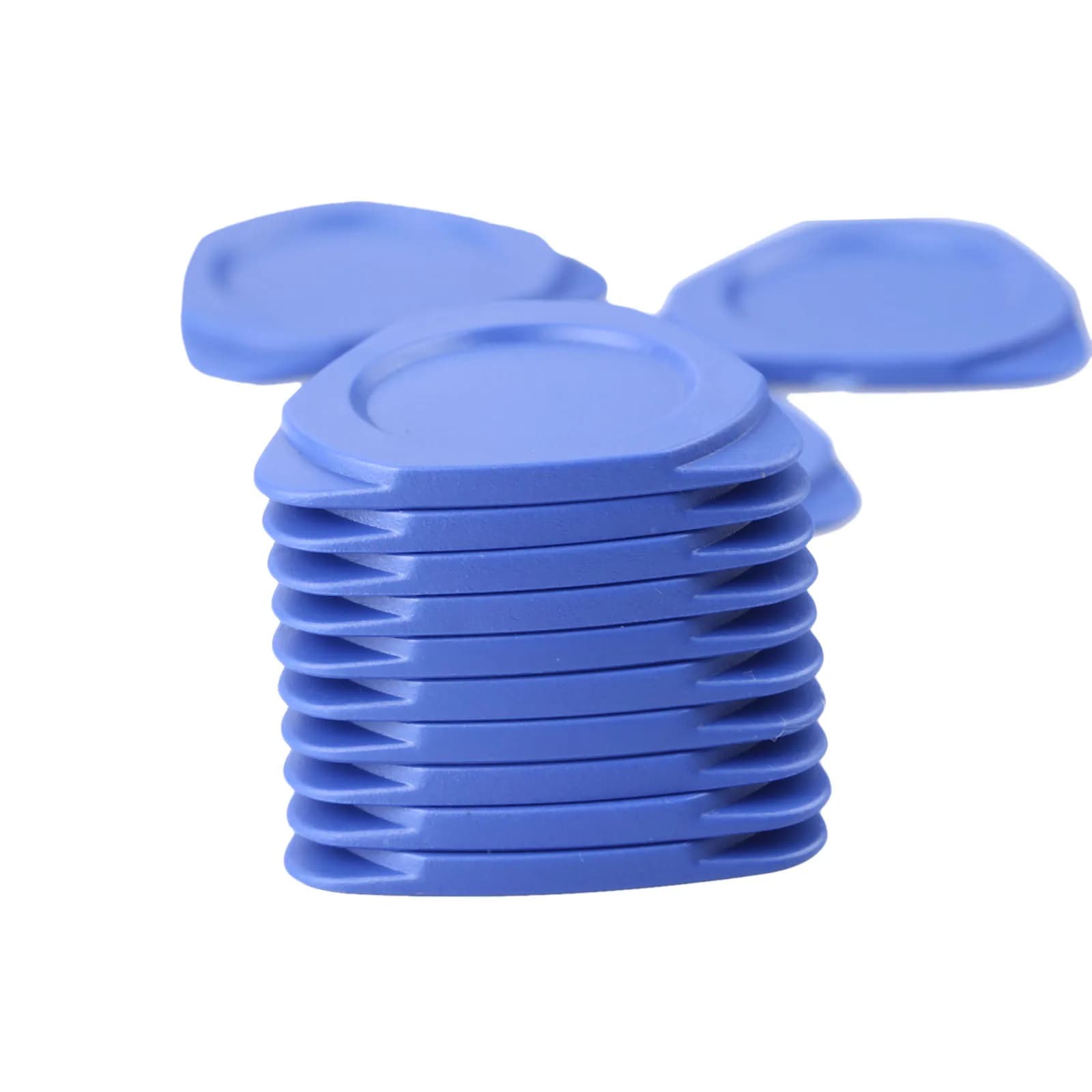 10 Pezzi Strumenti di Apertura Blu in Plastica, Strumenti per Aprire Telefoni, Plettri per Chitarra, Apri-casse per iPhone, iPad, Tablet PC, Strumento di Smontaggio e Riparazione