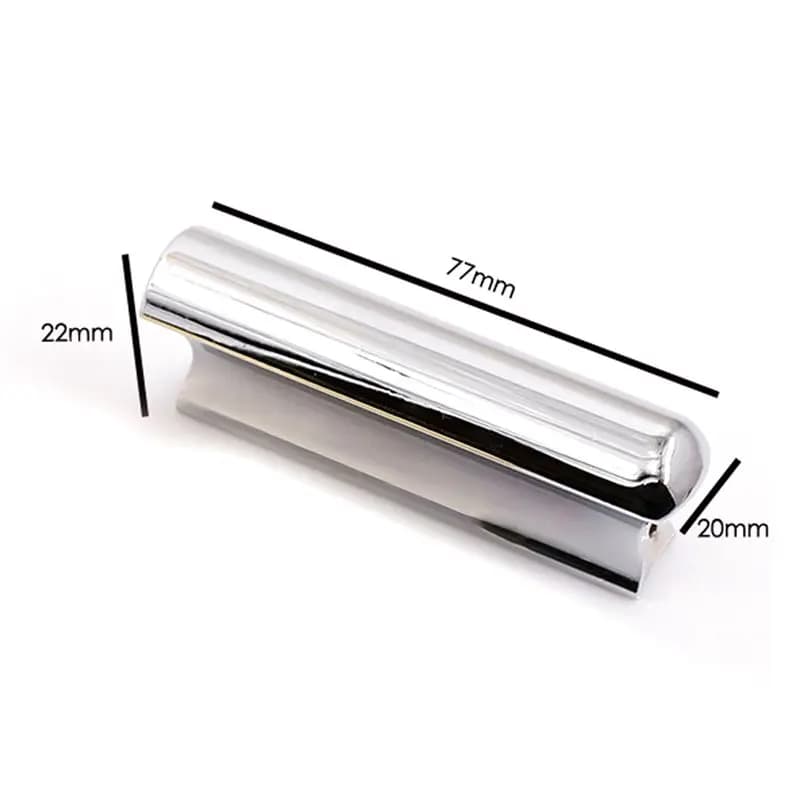 ABME New Guitar Slide Tone Bar for Dobro,Lap Guitar,Hawaiian Guitar,Electric Guitar with Celluloid+Thumb&Finger Picks Plectrums