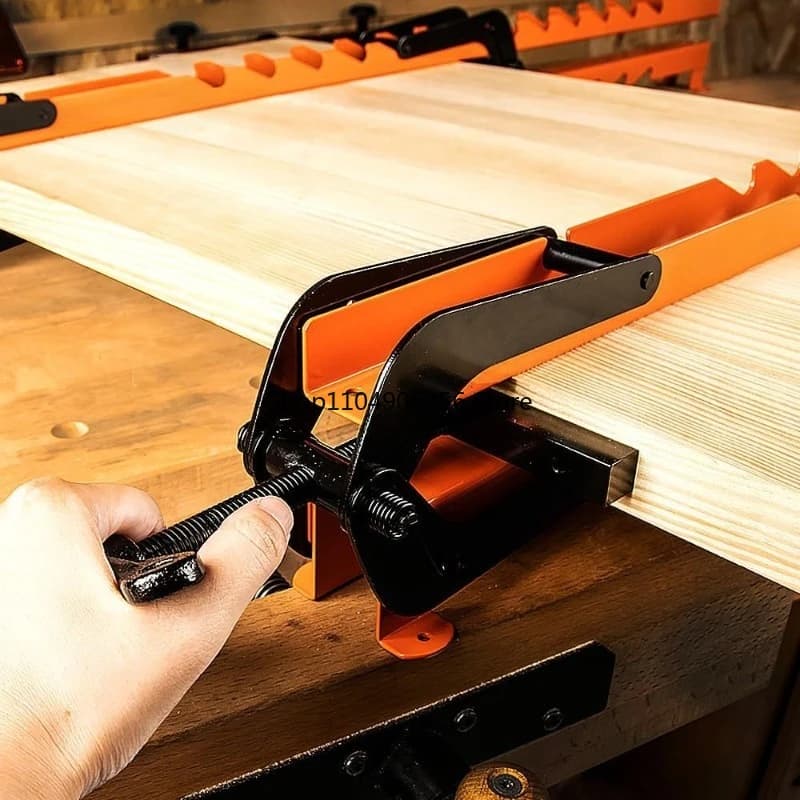 Clip di pressione per seghetto alternativo per la lavorazione del legno, strumento combinato per la lavorazione del legno, clip per la lavorazione del legno, set da 2 pezzi con clip per plancia