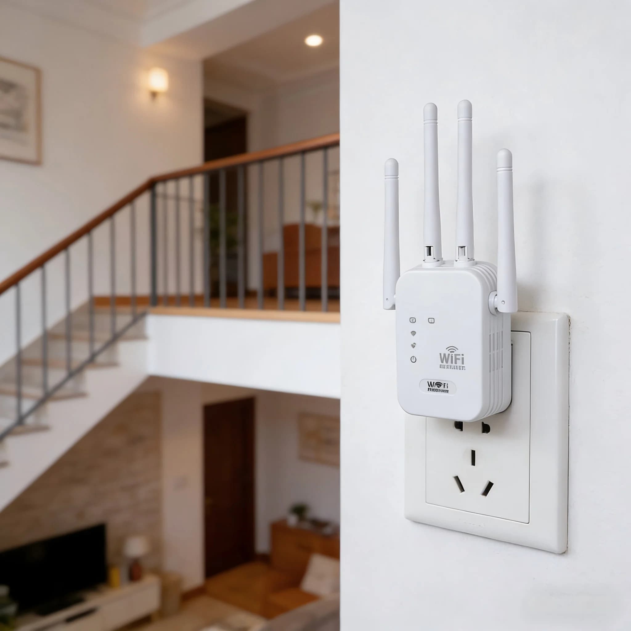 300Mbps WiFi Repeater 2.4G Wireless Signal Extender 802.11N Long Range WiFi Booster Amplifier Router Home Network Range Expander