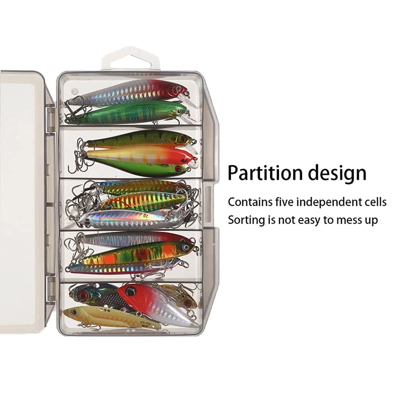 1PC portable fishing gear box for bait bait baits fake fishing accessories for the tool organizer carp