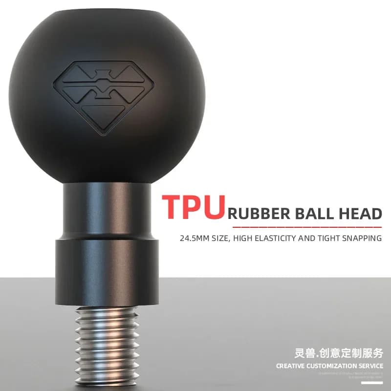 Fixed base for mobile phone bracket with ball head for universal extension M8 for motorcycle for Honda Kawasaki Suzuki BMW