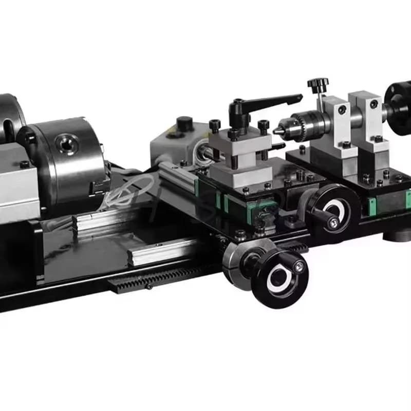 Variable‑Speed Double‑Chuck Cue Lathe, Snooker Pool‑Stick Straightening & Repair Equipment