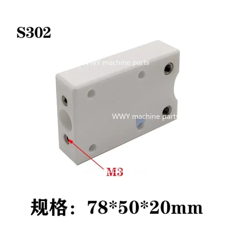 S301 Piastra isolante in ceramica 3080178 Scheda isolante per macchina per elettroerosione a filo Sodick 1 PC