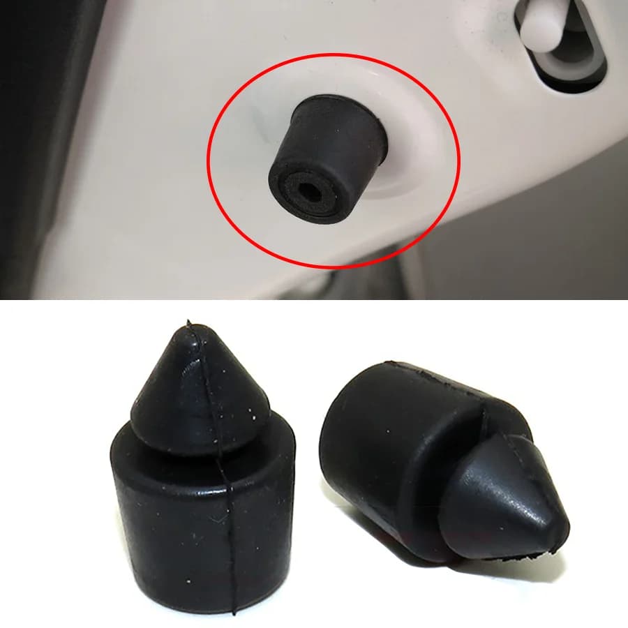 2 pezzi porta buffer tappo anti-collisione assorbimento degli urti blocco di gomma pad paraurti adatto per Mazda CX-4/CX-5/Atenza/Mazda3 Axela