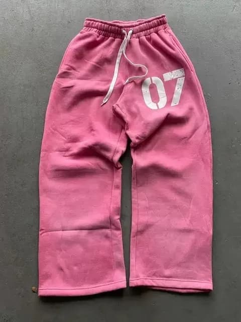 Loose Street Style Hoodie Set for Men And Women Sporty Zipper Hooded Pants Outfit Casual Comfortable Polyester Blend Long Str...