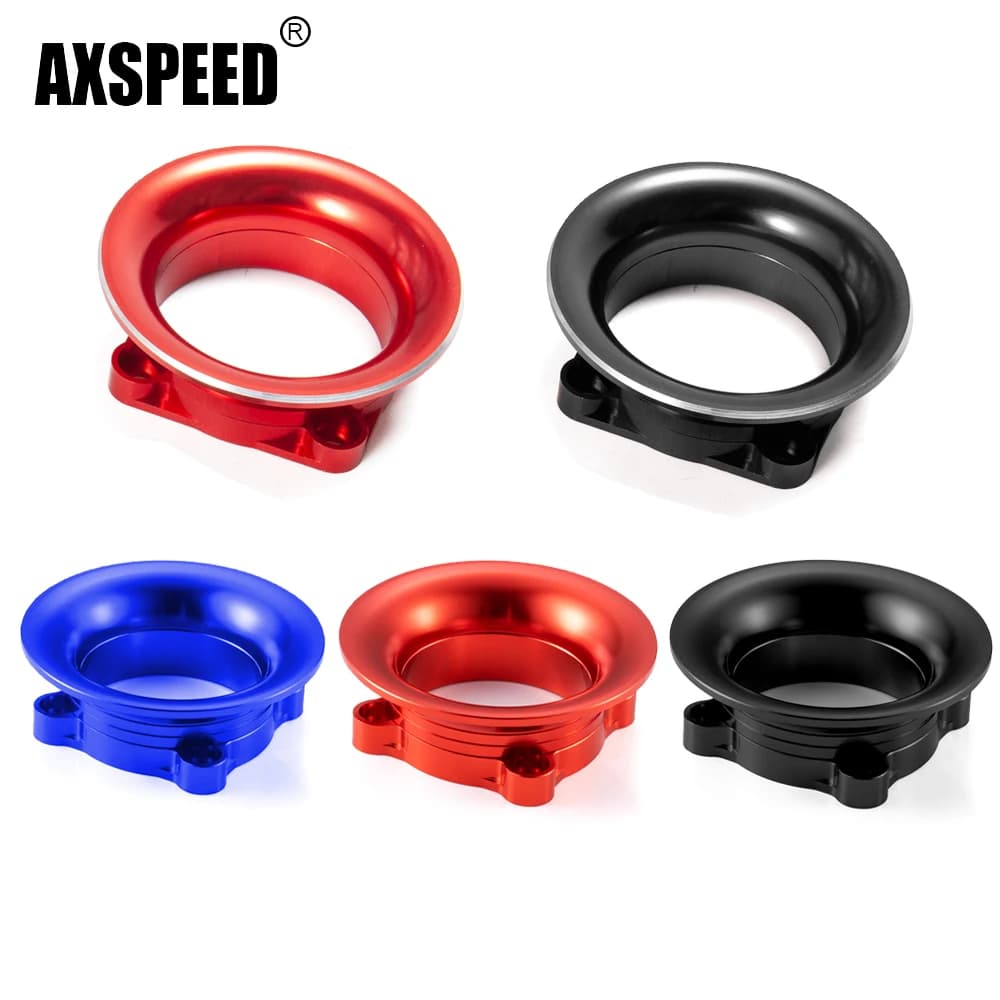 AXSPEED 25mm/30mm Motore in metallo ESC Canale di raffreddamento Copertura della ventola per 3Racing Sakura D4 1/10 RC Sport Drift Car Parti di aggiornamento