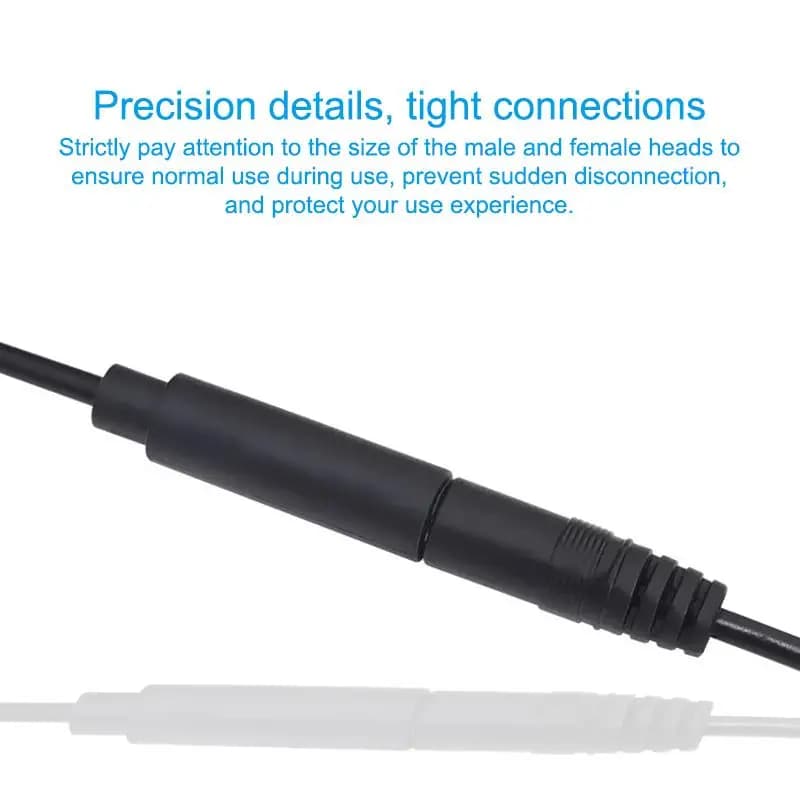 New 2PCS 2.5mm 3.5mm 1/8'' Mono Stereo Male Female Plug Jack Connector 2/3/4Pin AUX Extension Wire DIY Audio Earphone Mic Repair