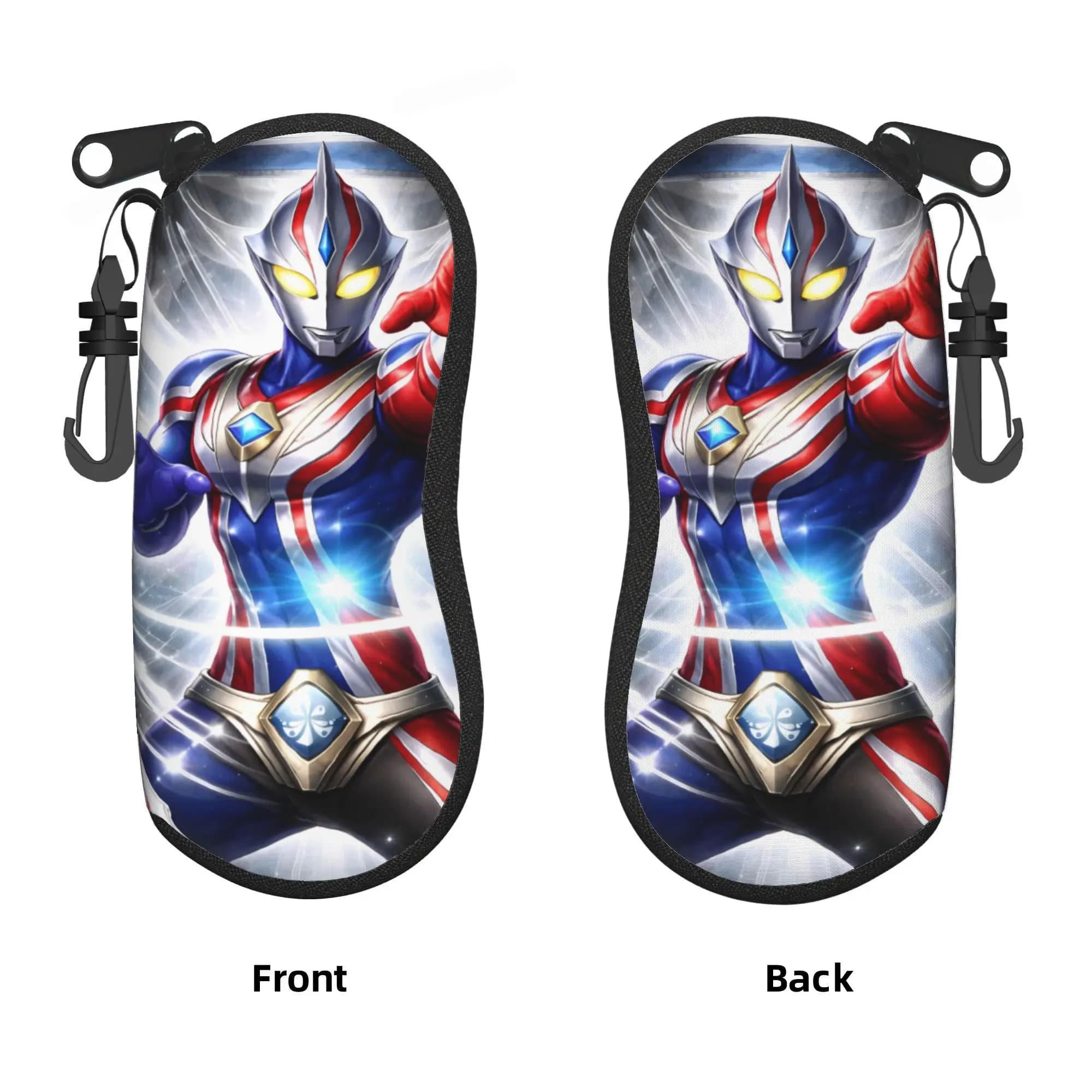 Custodia per Occhiali Personalizzata con Design Ultraman, per Uomo e Donna, Astuccio alla Moda per Occhiali da Sole