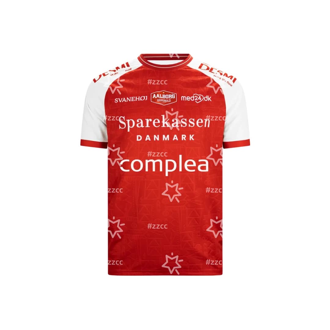 Handball Aalborg 25-26, training kit, men's shorts, summer sportswear, men's t-shirt, children's clothing, women's Y2k shirt