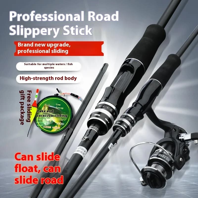 A complete set of Cangzhou Luya set Luya long-distance launch rod that strikes the rod for black fish horse mouth for beginners