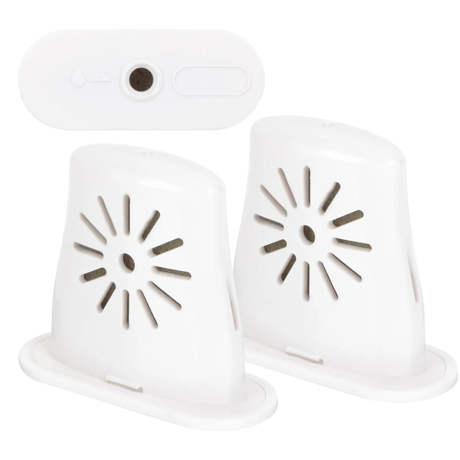 Set di 3 Umidificatori Compatti per Ukulele con Nucleo in Spugna e Materiale ABS, Idratante per Foro Sonoro di Chitarra Acustica e Ukulele, Prevenzione Crepe nel Pannello
