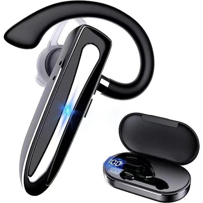Nuove cuffie aziendali wireless YYK530 Singolo orecchio Doppio microfono Bluetooth V5.1 Auricolare con cancellazione del rumore per il conducente