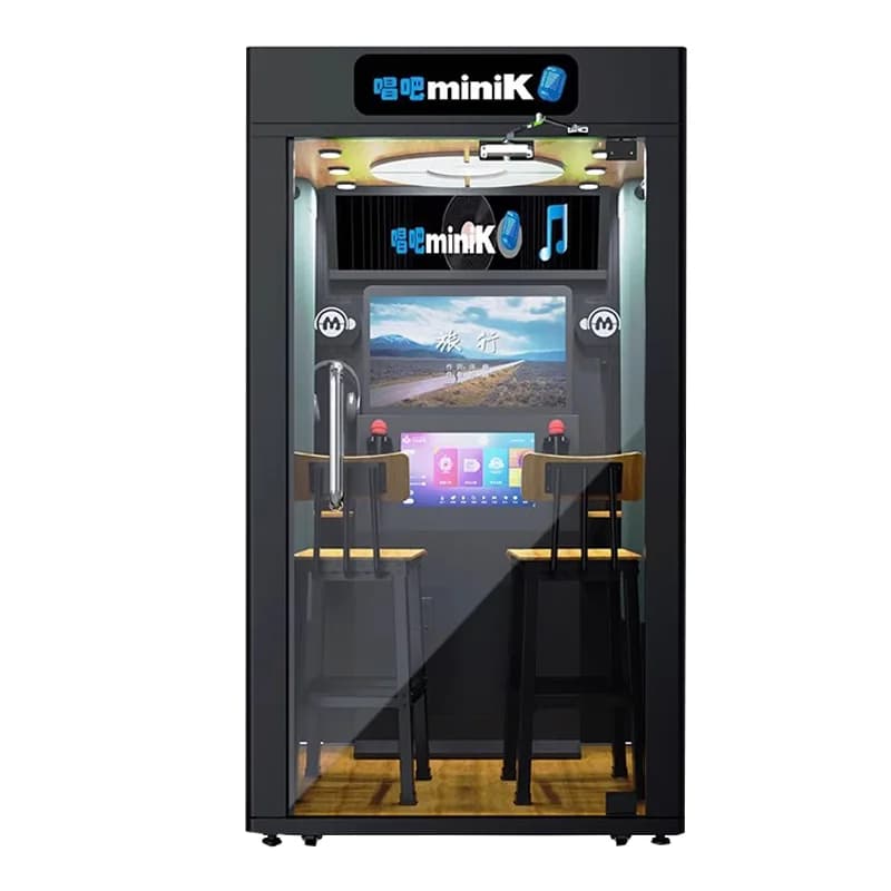 Macchina per karaoke Jukebox elettronica a gettoni all'ingrosso Arcade di giochi KTV in metallo per uso in centro commerciale Street Park