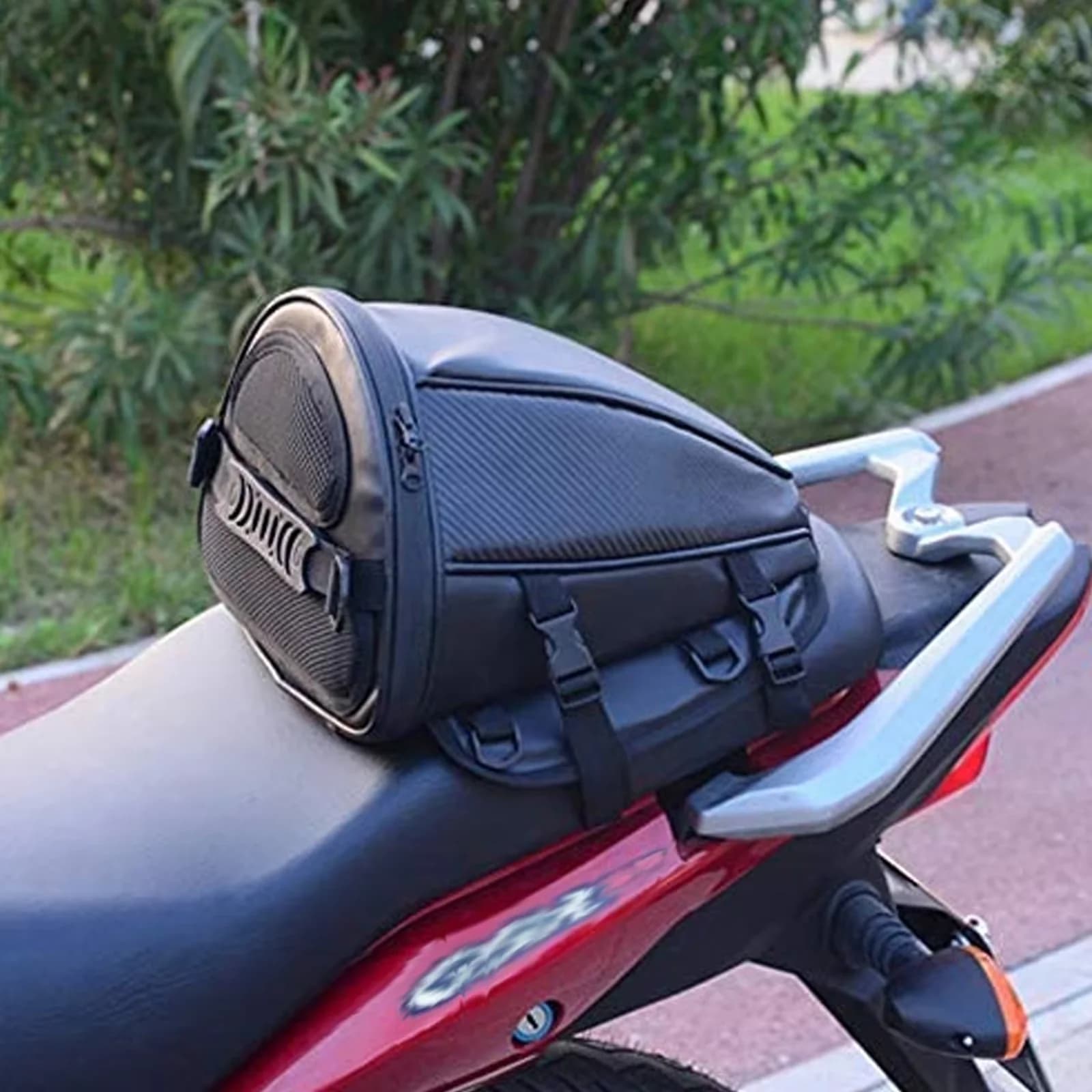 Motorcycle Tail Bag Rear Seat Bag Rider Multifunction Backpack Tailbag For Yamaha BMW Mt09 Mt07 R1250GS