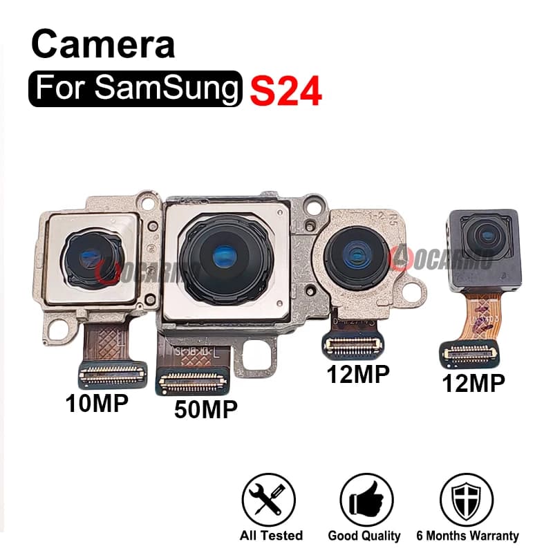 Rear Telephoto 10mp 3X Wide Back Main 50MP Camera For Samsung Galaxy S24 Front Camera Flex Module Replacement Parts