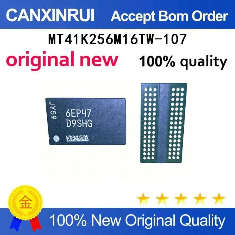 (5-100 pezzi) Nuovo stock MT41K256M16TW-107 IT: P serigrafia D9SHG DDR3 flash BGA