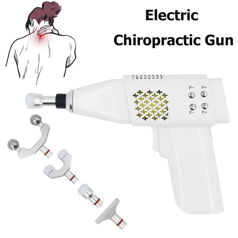 Spine Column 900N Chiropratica Chiropractic Adjustment Tool Pulse Regulator Electric Correction Gun Cervical Massage New