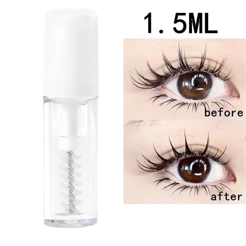 1PC Eyelashes Waterproof Mascara Transparent Eyelash Collar For Eyelash Extensions Waterproof Styling Gel Eyelash Brush