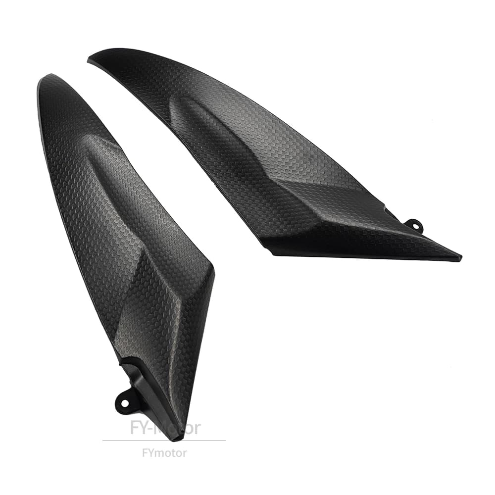 Parti del motociclo Pannello di copertura laterale del serbatoio del gas in plastica nera Carena Trim Cowl adatto per Yamaha YZF R6 2006 2007 YZF-R6 06 07