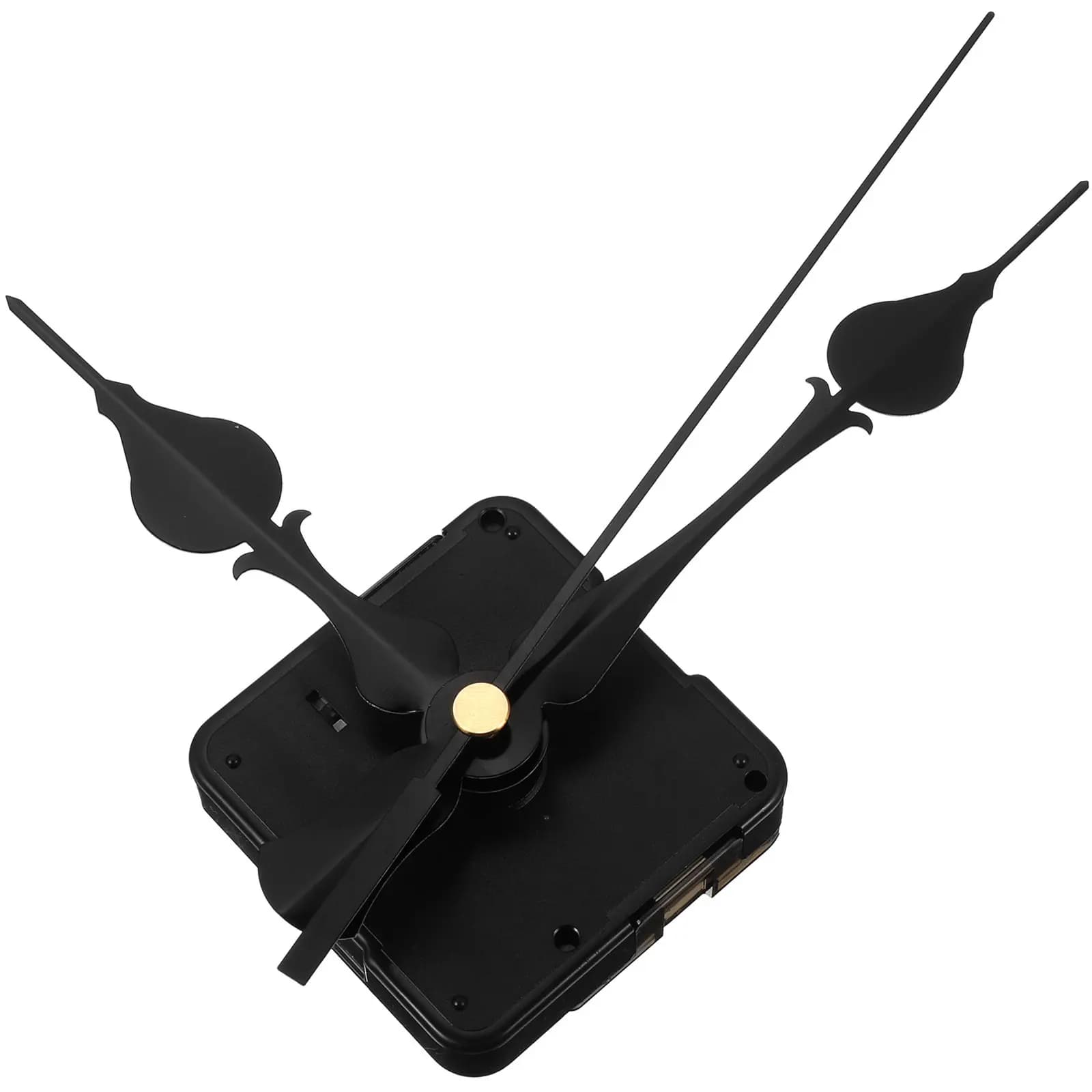 Set di Meccanismi per Orologi a Batteria, Silenziosi, con Asta Lunga, per Orologi da Parete, Orologi Artigianali e Creazione di Orologi Fai-da-Te