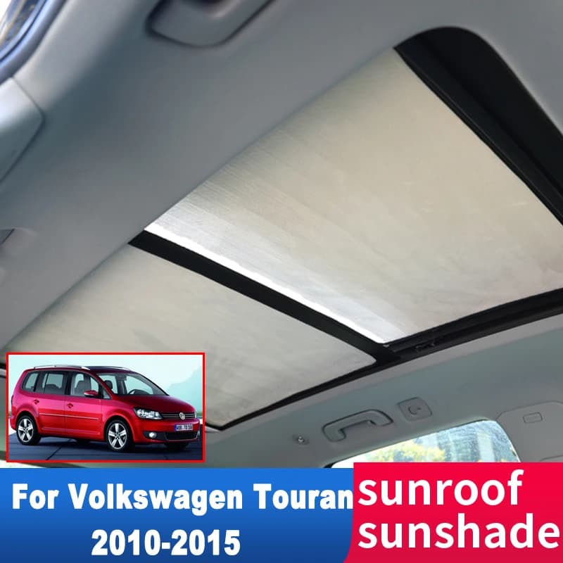 Per Volkswagen VW Touran 1T 2010 2011 2012 2013 2014 2015 Auto tetto apribile parasole tetto protezione solare isolamento termico copertura parabrezza