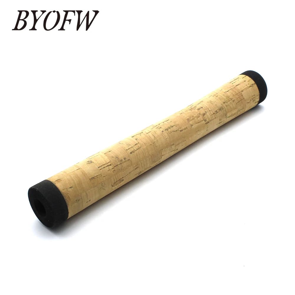 BYOFW 1 PC 195mm Manico per canna da pesca in sughero composito Impugnatura per riparazione o sostituzione di costruzione di pali Attrezzatura per componenti portatili fai-da-te
