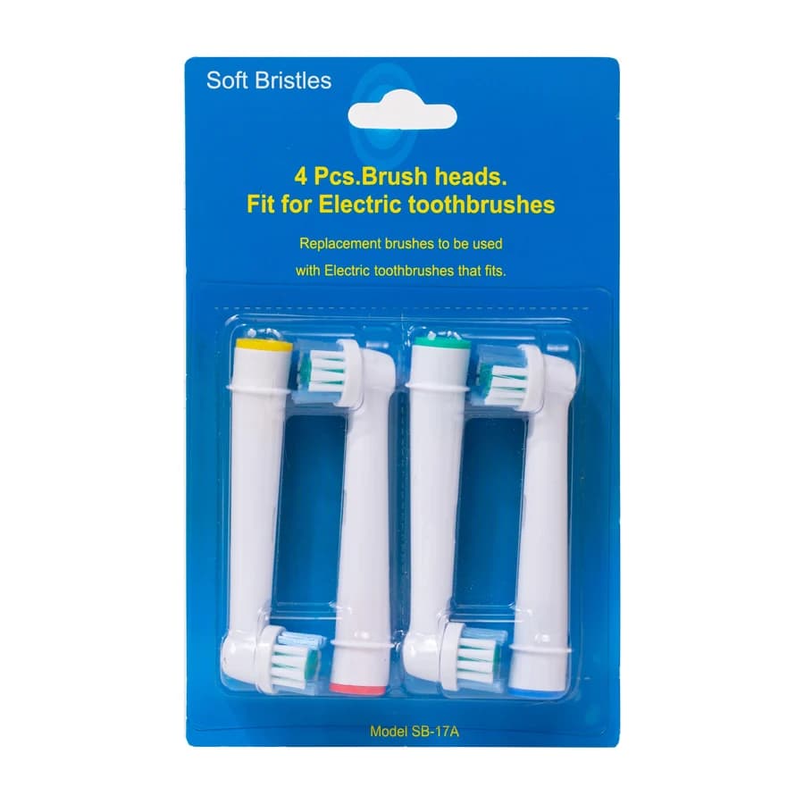 4/8 pieces Replacement heads for Oral-B Advance Power/Vitality Precision Clean/Pro Health/Triumph/3D Excel