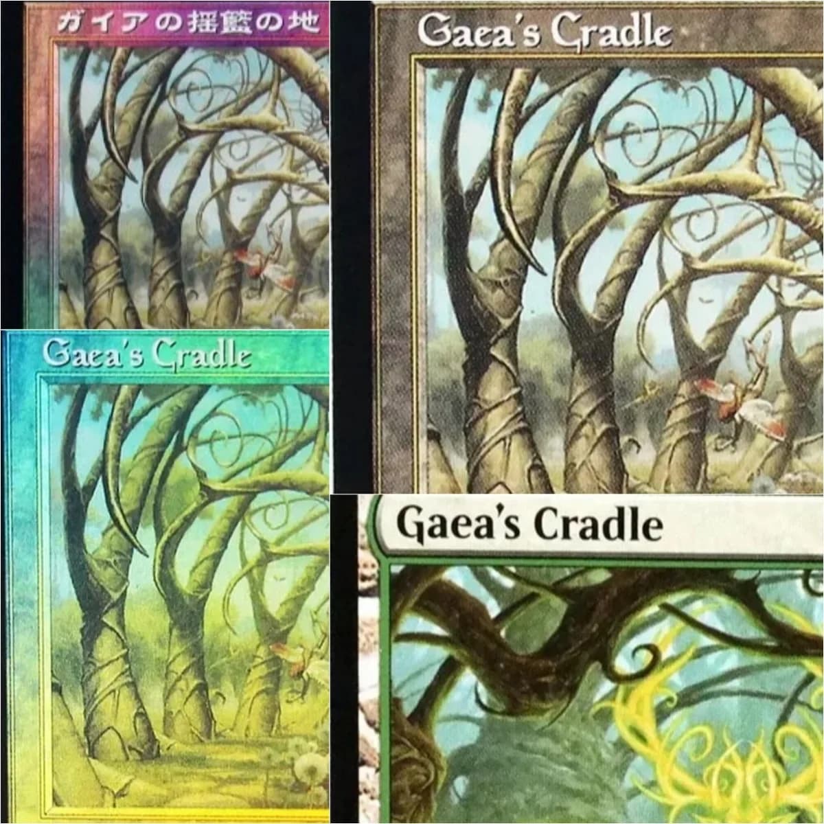 [(Gaea's Cradle)] Gioco di carte proxy magiche TCG Gioco da tavolo di raccolta proxy di alta qualità Gioco di carte collezionabili Proxy
