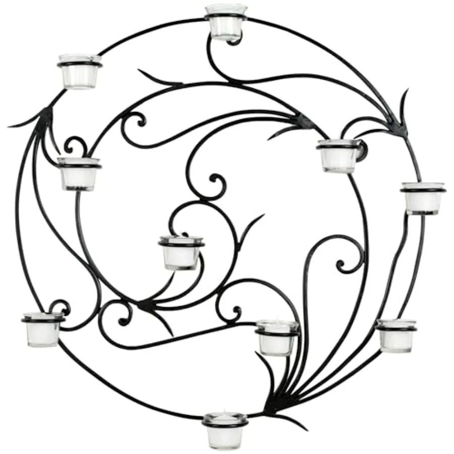 Collezione di Arte Murale: Applique Circolare Portacandele
