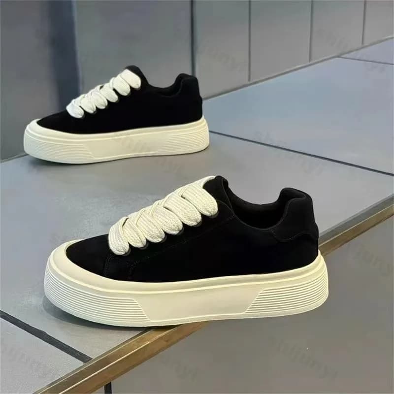 Scarpe vulcanizzate da uomo 2025 Autunno Outdoor Moda Scarpe da corsa Sneaker casual Suola spessa Scarpe sportive antiscivolo Zapatos Hombres