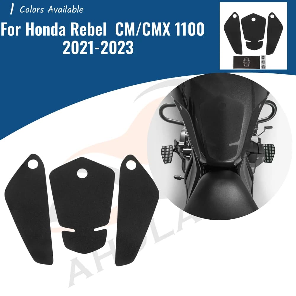 For Honda Rebel CM CMX 1100 2021-2023 Tank Ginocchio Grip Traction Decalcomanie Lateral Motorcycle Anti-slip CM1100 CMX1100 Relief Tank Armed Stickers