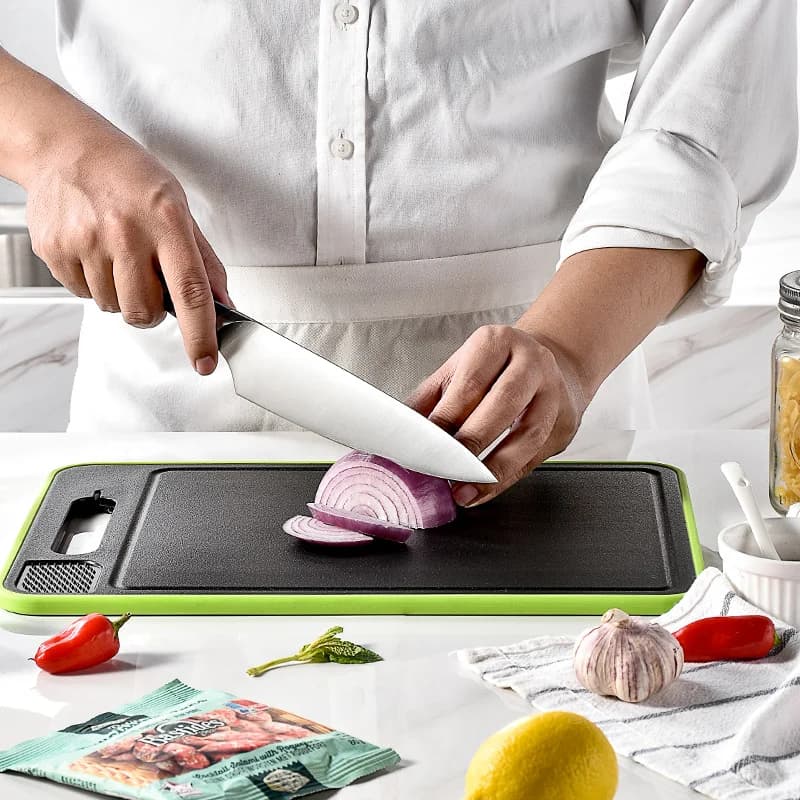 Quick Freezing Tagliere, Kitchen Tagliere, Squingeing Board Meat, Aluminum Alloy Cutters Double Sided