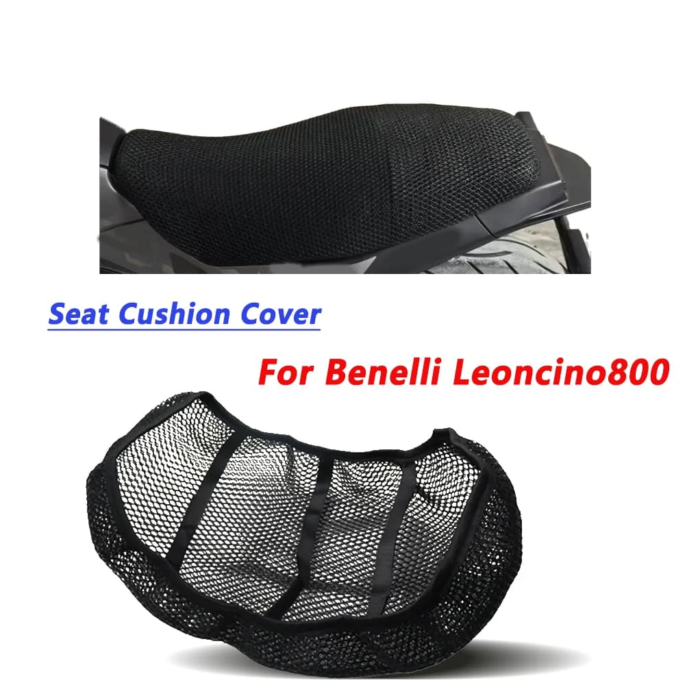 Per Benelli Leoncino800 BJ800 Leoncino BJ 800 Coprisedile per moto 3D Traspirante Resistente al calore Antiscivolo Cuscino protettivo