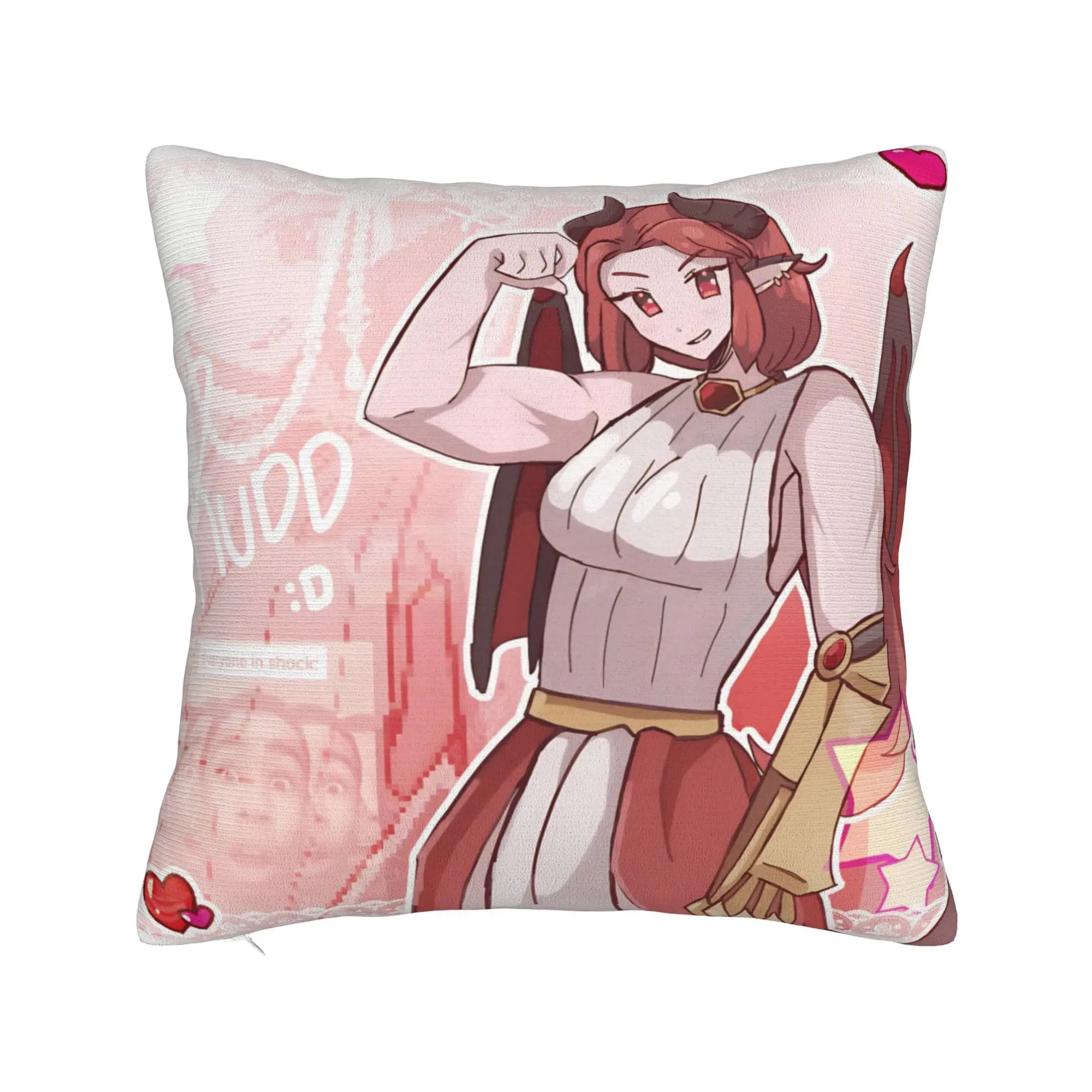 Trickcal C-Chibi Go Games Fodere per cuscini con stampa, decorazione per la casa, fodera per cuscino decorativa per camera da letto, diverse misure