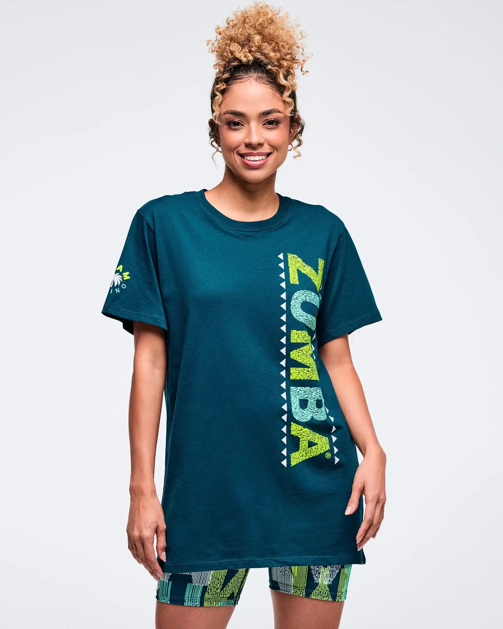 T-shirt 3D Sportivo Casual Unisex per Donna e Bambino, Stile Casual, Tendenza Moda Estate 2026, per Zumba, Danza Latina, Fitness