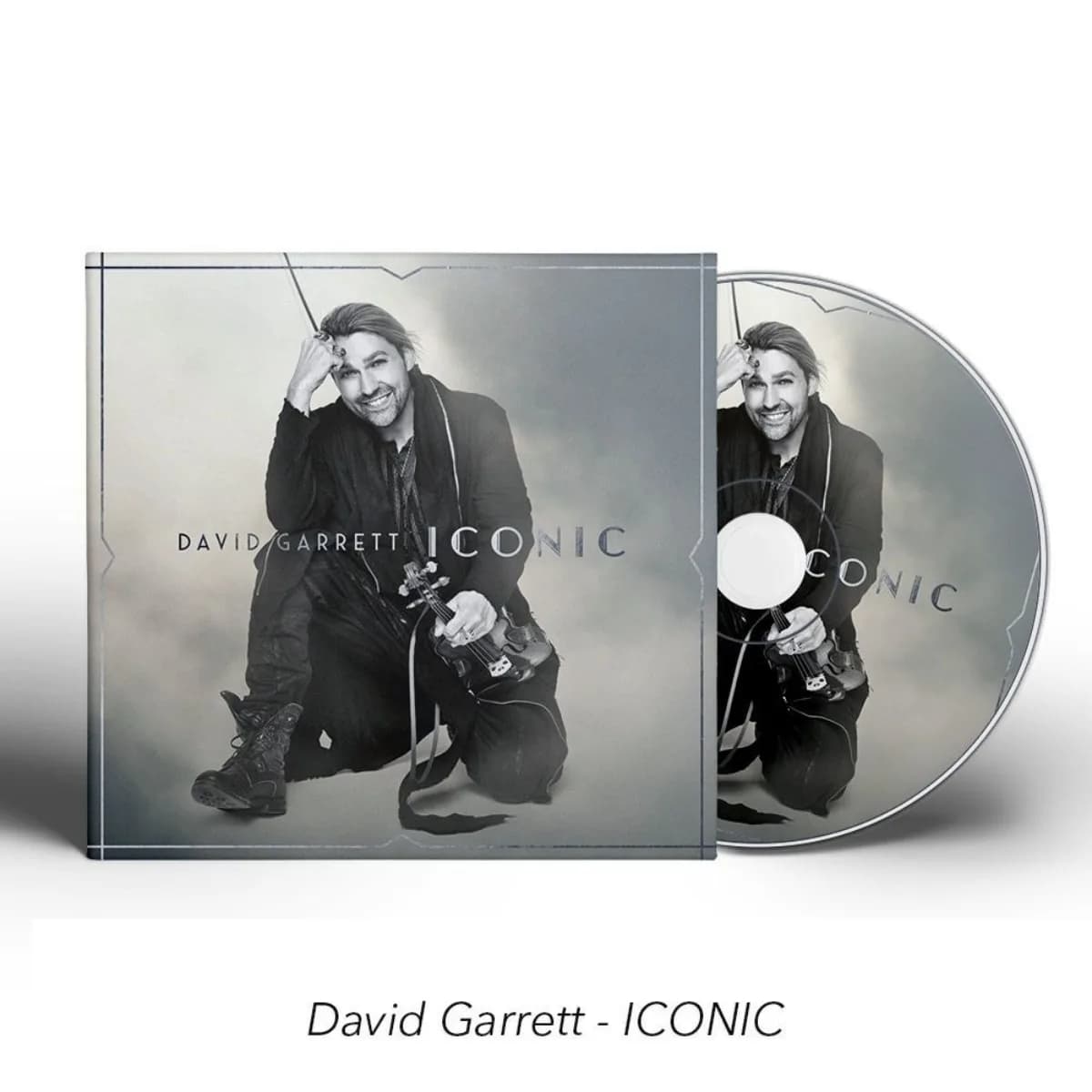 David Garrett Iconic – Violinista tedesco crossover, versione classica con copertina, performance su CD, solo versione musicale da collezione
