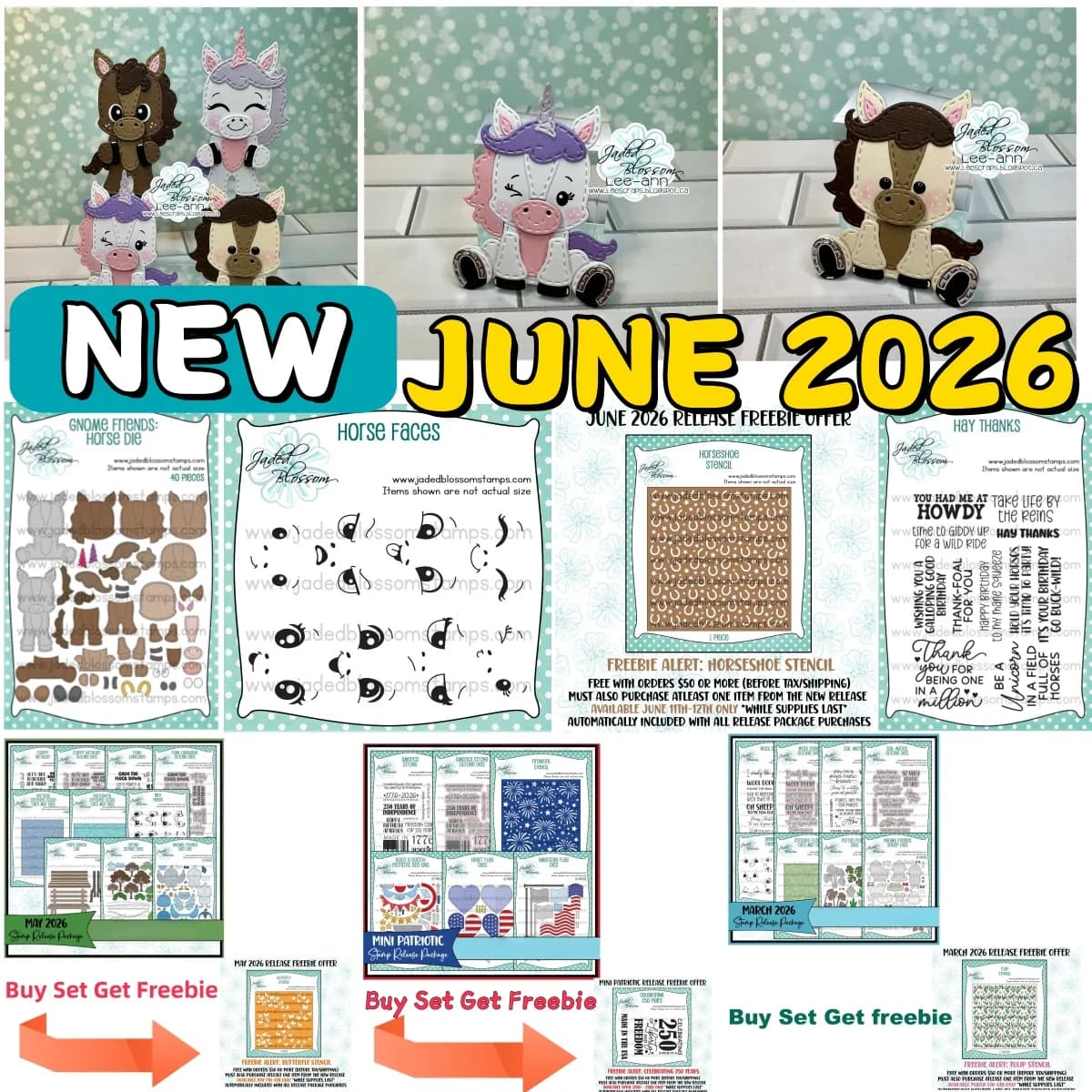June 2026 Gnome Metal Cutting Dies Horse Face Clear Stamps Stencil for DIY Making Card Scrapbook Embossed Template Decoration