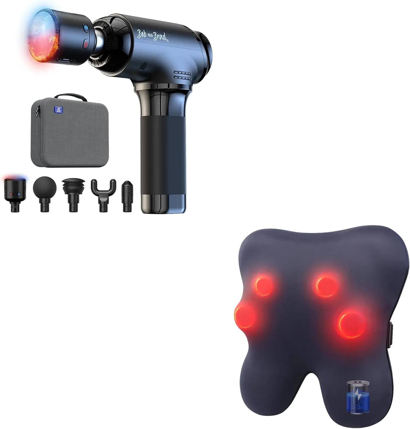 T2 Pro massage pad and wireless back massager with heat