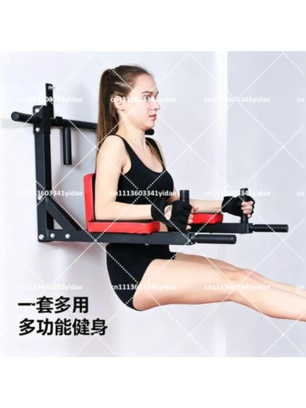 Heavy Duty Pull Up Bar for Home Gym Wall Mounted Chin Up Bar Indoor Strength Training Equipment