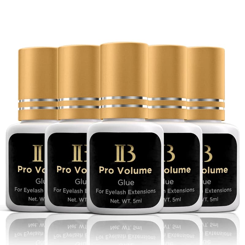 10 bottiglie IB Pro Volume Colla 0.5s Corea Professionale IBeauty Master Colla per ciglia finte per estensione ciglia 5ml Forniture Pro Flex