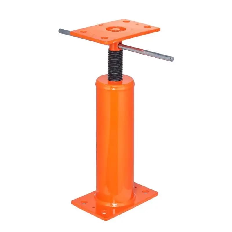Adjustable Support Column 12"-16" For Basement Attic Crawlspace, 9700 lbs Capacity Telescoping Leveling Post Heavy Duty Steel Temporary Reinforcement Lift Structure