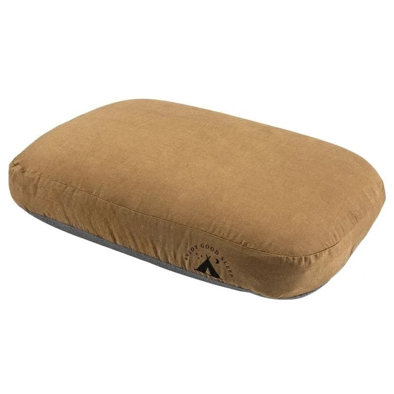 Memory Cotton Pillow Outdoor Camping Travel Cervical Spine Pillow Portable Lunch Break Pillow Slow Rebound Memory