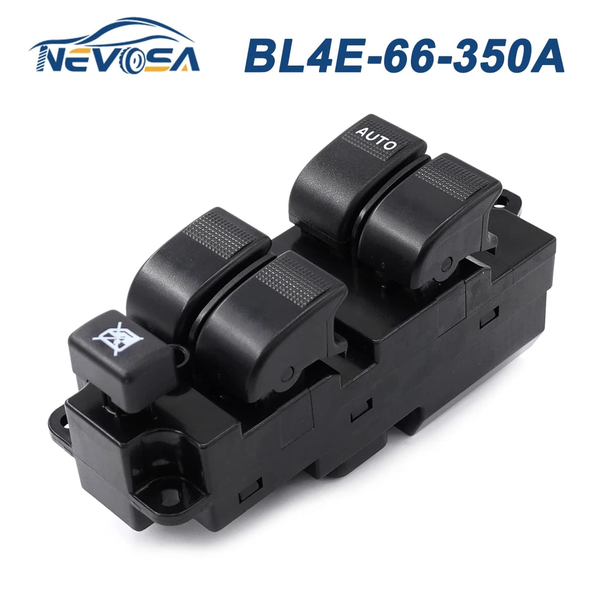 NEVOSA BL4E-66-350A interruttore alzacristallo elettrico per Auto sinistra per Mazda 3 6 2003-2012 muslimate BL4E-66-350AL2 muslimah