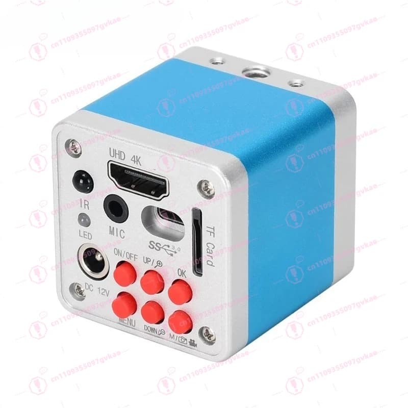 Microscopio Digitale HY-6110 4K UHD con Fotocamera Elettronica Industriale HDMI USB e Scheda TF da 32G